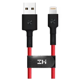 Кабель ZMI Lightning to USB-A 1m, красный (AL803)