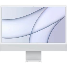 Apple iMac 24" Retina 4,5K, (MGPD3) (M1, 8C CPU, 8C GPU, 8 ГБ, 512 ГБ SSD), Серебристый