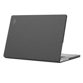 Накладка пластиковая Wiwu Leather Shield Case для MacBook Pro 13" (2020), Чёрная
