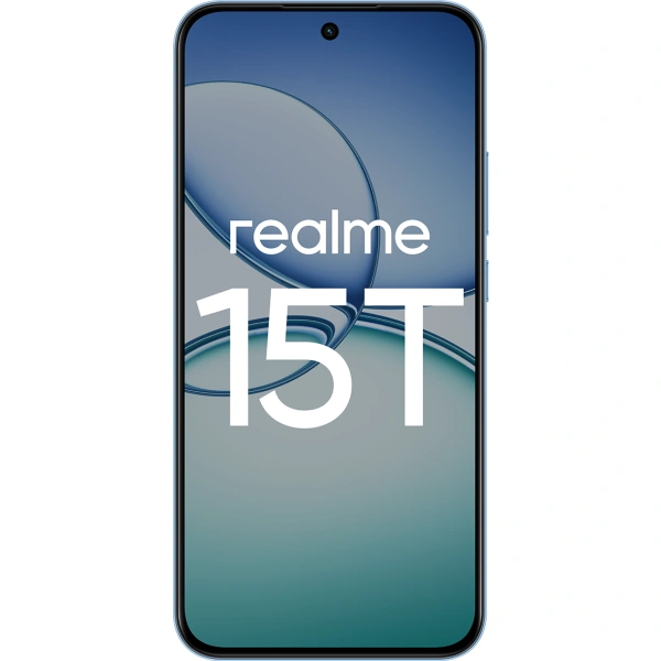 Смартфон Realme 15T 5G 8/256Гб Голубой металлик. Фото 2