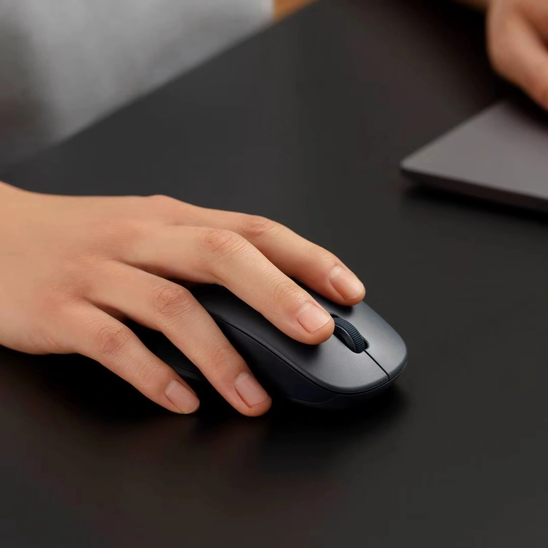 Мышь беспроводная Xiaomi Dual-mode Wireless Mouse 2, Black (XMSMSB01YM). Фото 2