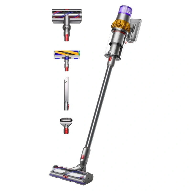 Беспроводной пылесос Dyson V15 Detect Absolute (SV47), Серо-желтый. Фото 1