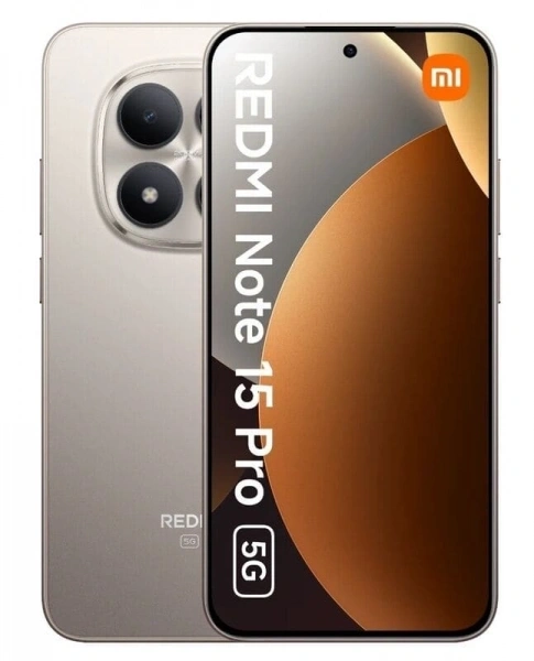 Смартфон Redmi Note 15 Pro 5G 8/512Гб Титановый. Фото 1