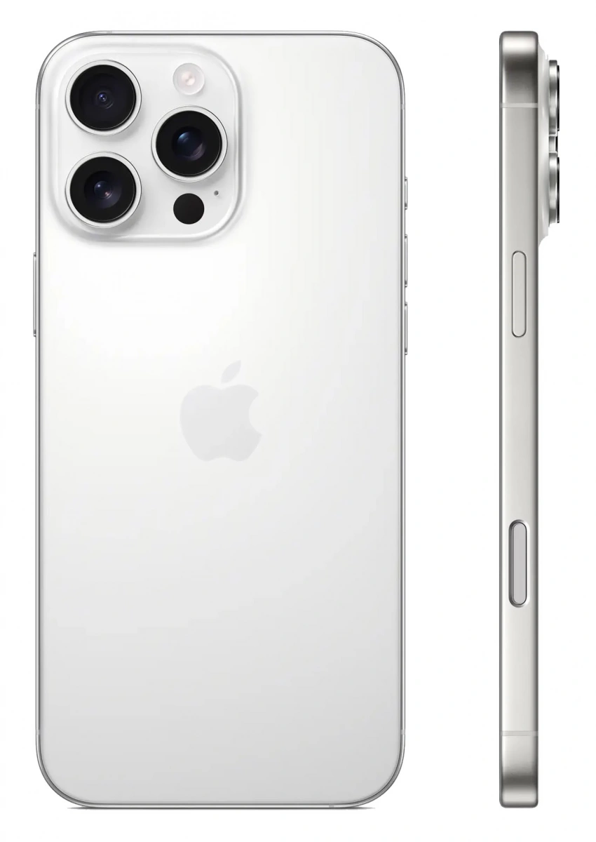 Смартфон Apple iPhone 16 Pro 512Gb White Titanium (eSIM+SIM). Фото 2