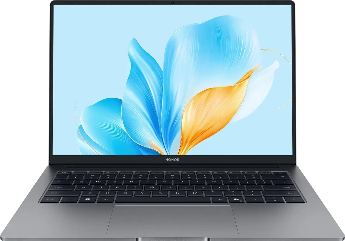Honor MagicBook X 14 2025 Cloud Gray (FRG-X) (14" IPS, Intel Core i5 13420H, 16ГБ, 512ГБ SSD, Intel UHD Graphics, Windows 11 Home) (5301ALWG). Фото 1