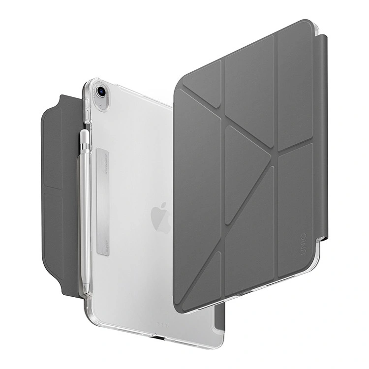 Чехол Uniq для iPad 11(2025) / 10.9(2022) Camden Click, Rhino Grey (PDP11G(2025)-CAMRGRY). Фото 1