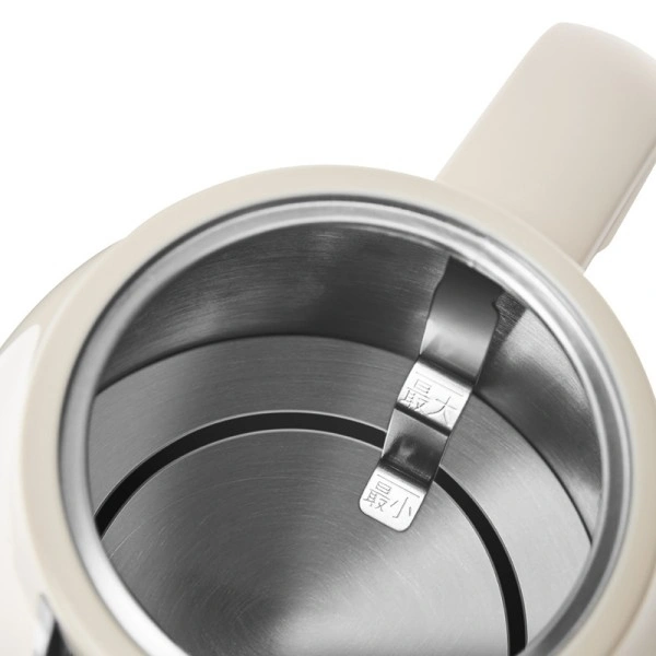 Электрический чайник с датчиком температуры Qcooker Electric Kettle, Винтажный белый. Фото 2