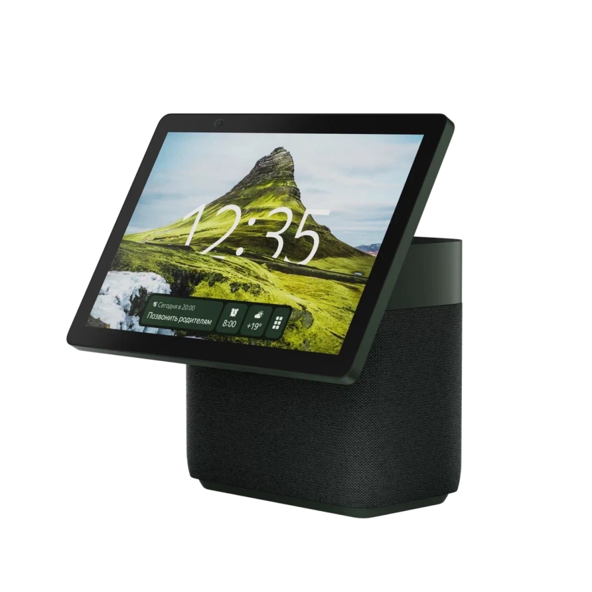 Умная колонка Яндекс Станция Дуо Макс c Zigbee YNDX-00055GRN, Зелёный. Фото 1