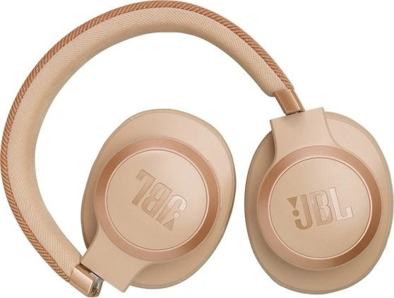 Беспроводные наушники JBL Live 770NC, Золотые. Фото 6