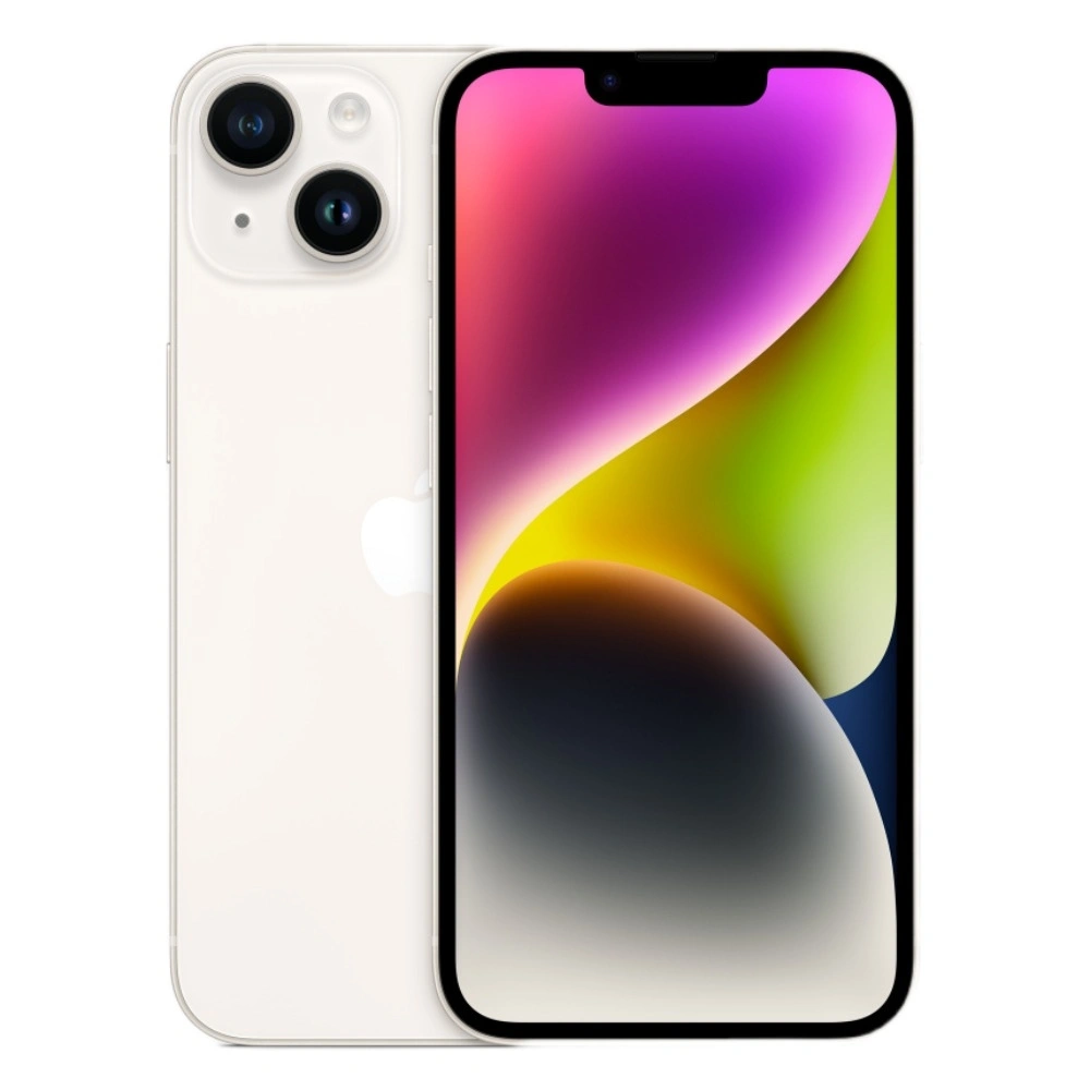 Смартфон Apple iPhone 14 128Gb Starlight (Dual SIM). Фото 1