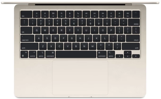 Apple MacBook Air 15" 2024 Starlight (MRYR3) (M3 8C, 8 ГБ, 256 ГБ SSD). Фото 2