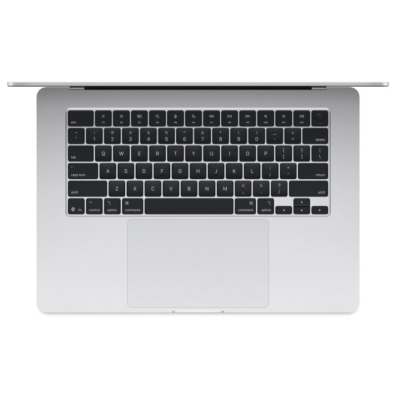 Apple MacBook Air 15" 2025 Серебристый (MW1H3) (M4, 10C CPU/10C GPU, 16 ГБ, 512 ГБ SSD). Фото 2