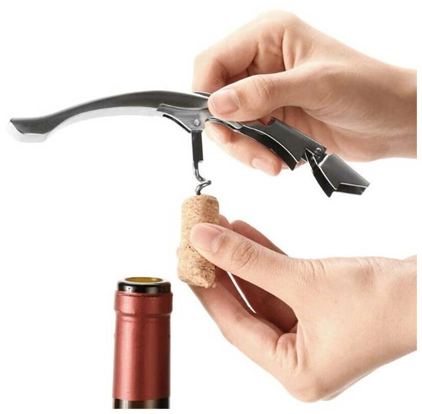 Штопор Circle Joy Mermaid Stainless Steel Sommelier Wine Opener (CJ-KP02). Фото 4