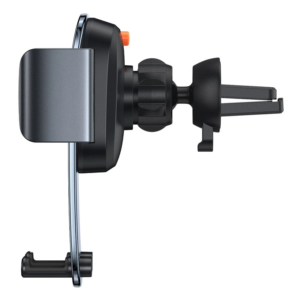 Держатель Baseus Easy Control Clamp Car Mount Holder (Air Outlet Version), Black (SUYK000101). Фото 5