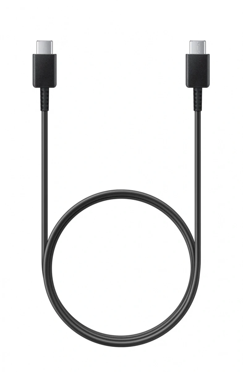 Кабель Samsung USB-C to USB-C 100Вт 1м, Чёрный (EP-DA705BBEGWW). Фото 1