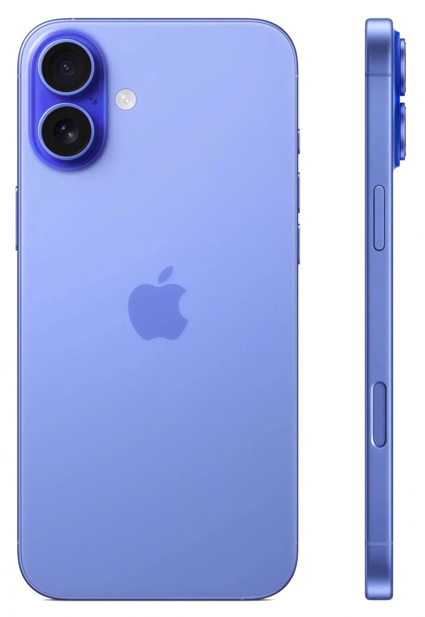 Смартфон Apple iPhone 16 Plus 128Gb Ultramarine (eSIM+SIM). Фото 2