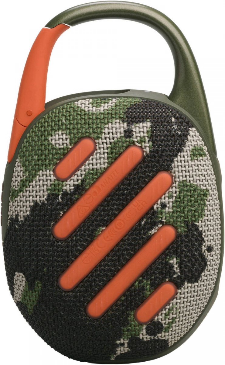 Беспроводная акустика JBL Clip 5, Squad. Фото 4