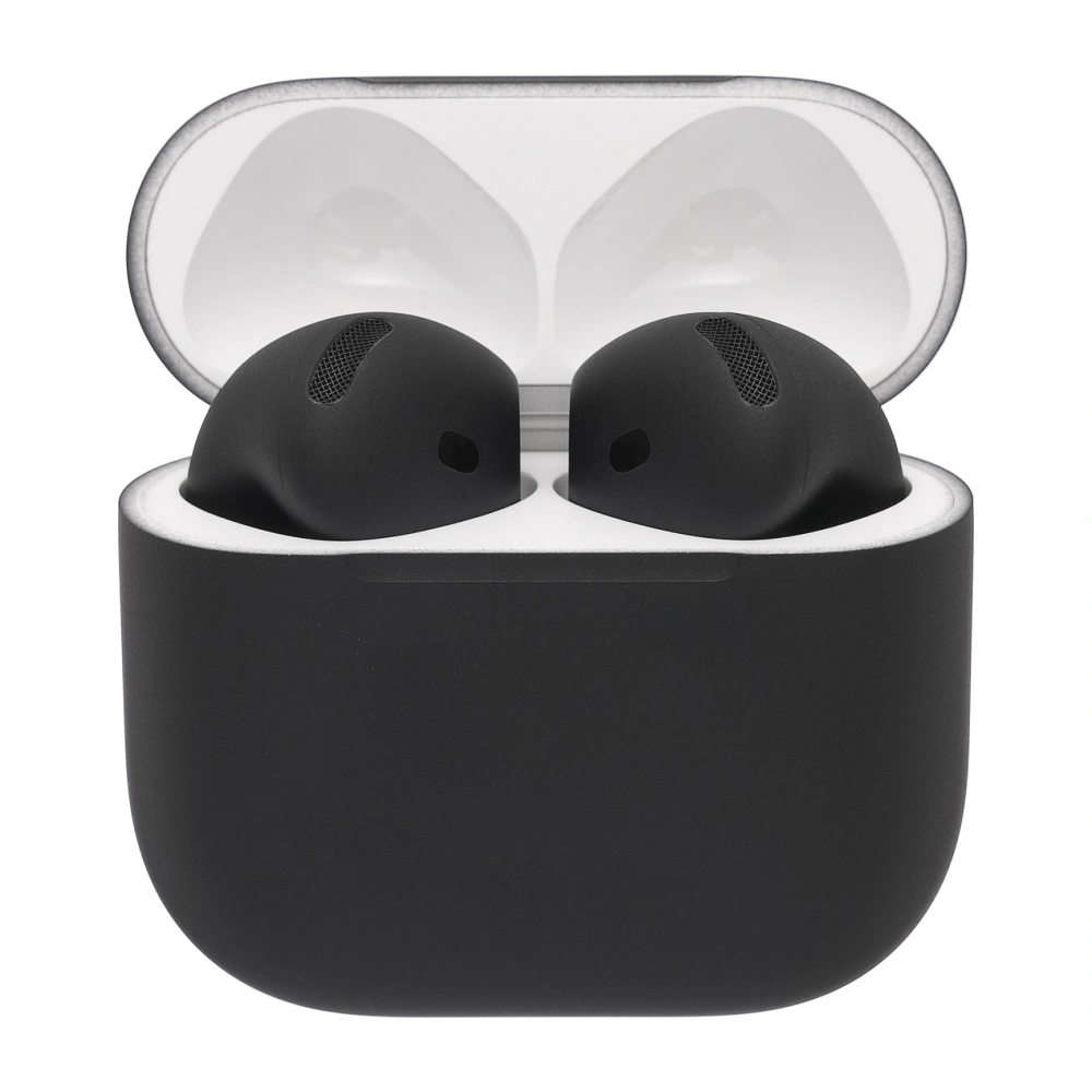 Беспроводные наушники Apple AirPods 4 Color (Matte Black). Фото 1