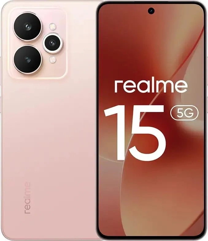 Смартфон Realme 15 5G 12/512Гб Розовый шелк (RMX5106). Фото 1
