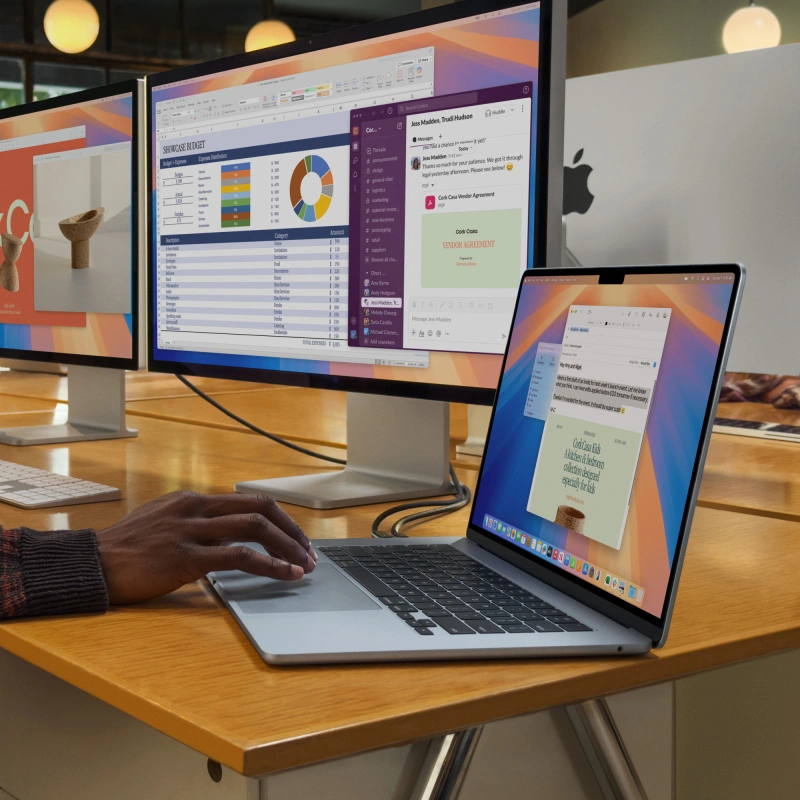 Apple MacBook Air 15" 2025 Серебристый (MW1H3) (M4, 10C CPU/10C GPU, 16 ГБ, 512 ГБ SSD). Фото 7