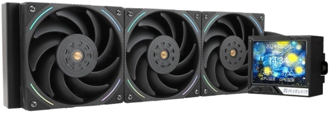 Система охлаждения Thermalright Mjolnir Vision 360 ARGB, Чёрный (M-VISION-360-BL-ARGB). Фото 1