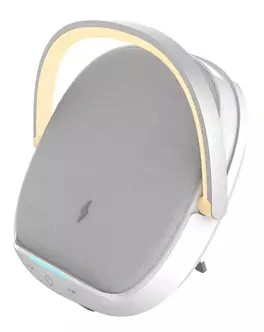 Колонка WiWU 3 in 1 Wireless Charging Desk Lamp Speaker Y1 с беспроводной зарядкой и лампой, White. Фото 3