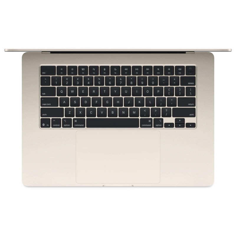 Apple MacBook Air 15" 2025 Сияющая звезда (MW1K3) (M4, 10C CPU/10C GPU, 16 ГБ, 512 ГБ SSD). Фото 2