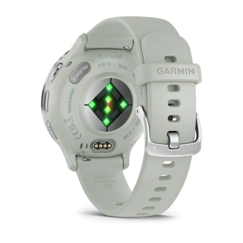Умные часы Garmin Venu 3s Sage Gray with Silver Buckle. Фото 7