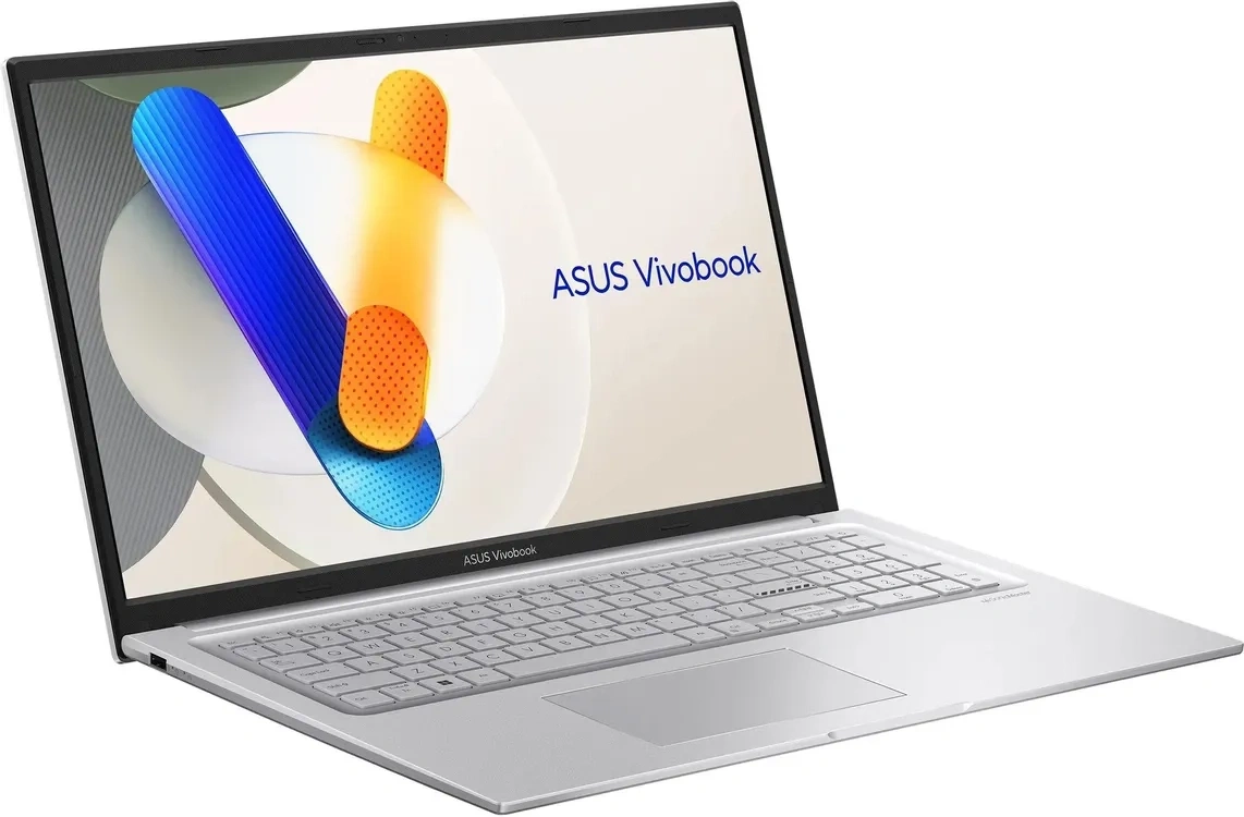 ASUS VivoBook 17 X1704VA-AU1107 Серебристый (17.3", Intel Core 7 150U, 16 Гб, 1 Тб SSD, Intel Graphics, без ОС) 90NB13X1-M00MTO. Фото 4