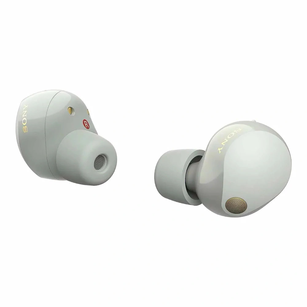 Беспроводные наушники Sony WF-1000XM5/SC с шумоподавлением, Silver. Фото 4