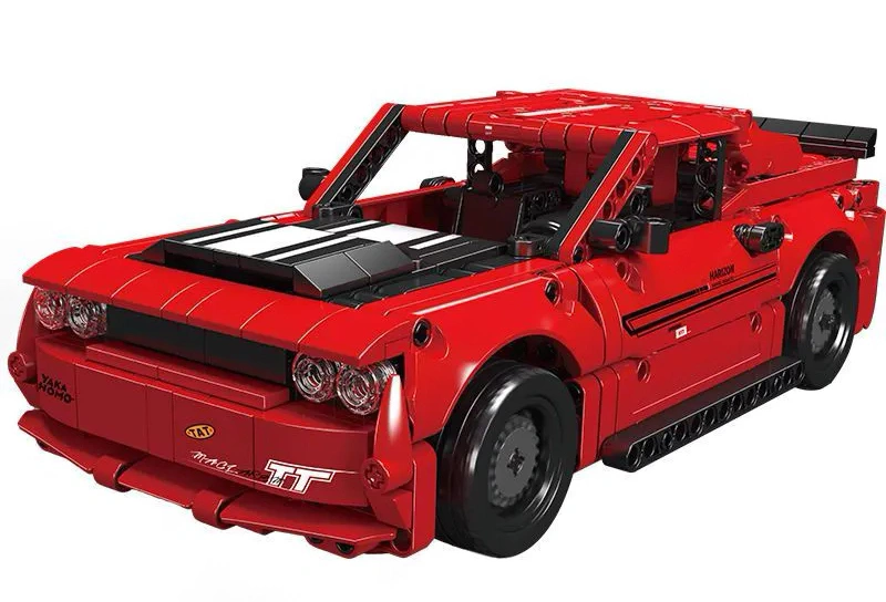 Конструктор Mould King Models 15080. Суперкар Dodge Challenger, 738 деталей. Фото 2