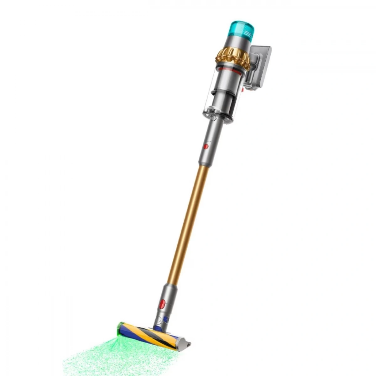 Беспроводной пылесос Dyson V15 Detect Absolute (SV47), Gold/Gold. Фото 2
