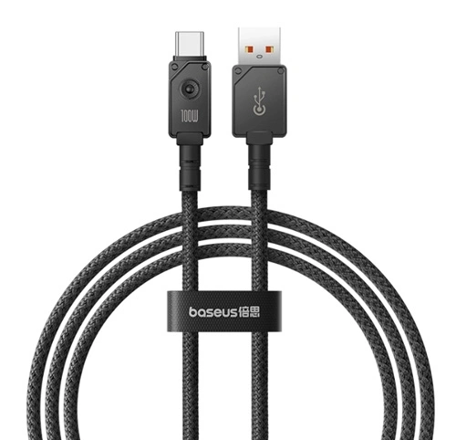 Кабель Baseus Unbreakable Series Fast Charging Data Cable USB to Type-C 100W 2m, Чёрный (P10355801111-01). Фото 1