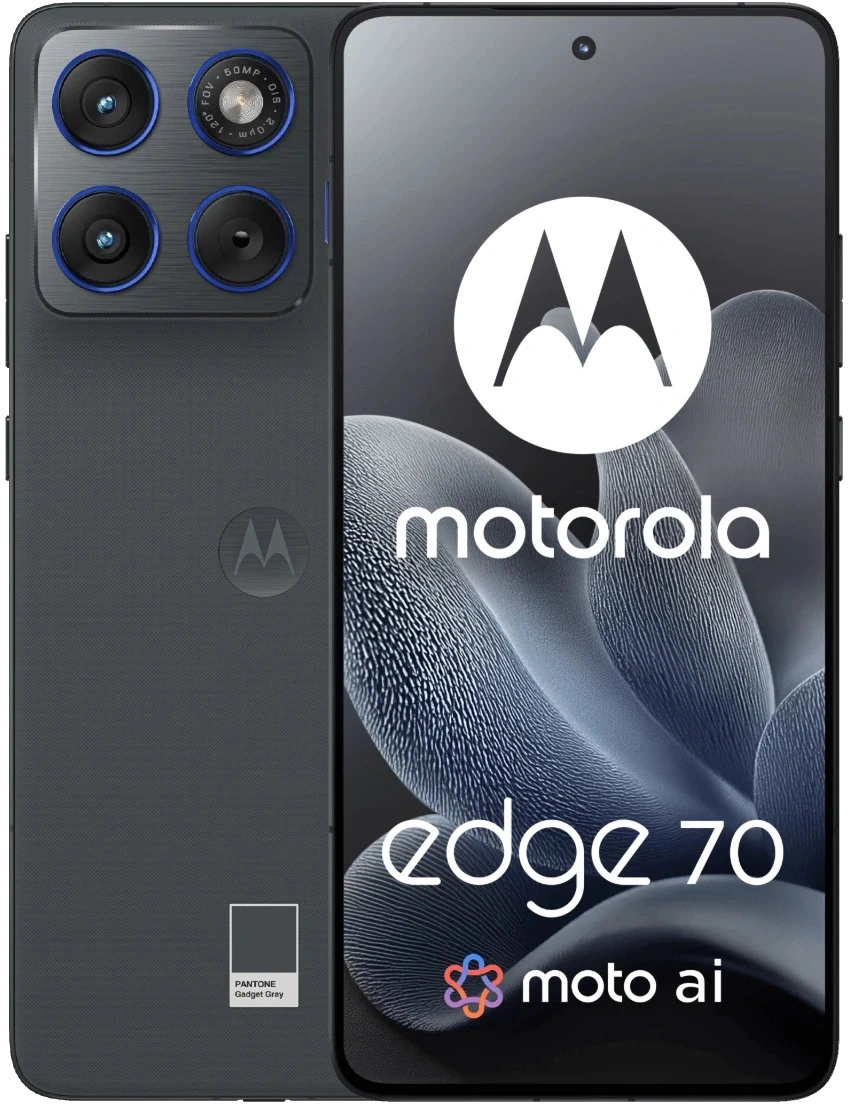 Смартфон Motorola Edge 70 12/256Гб, Серый (XT2601-2). Фото 1
