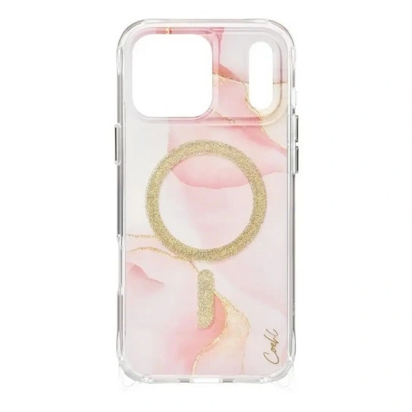 Накладка Uniq COEHL IML Aeris Soft для iPhone 17 Pro MagSafe, Розовая (IP6.3P(2025)-ARMSPNK). Фото 2