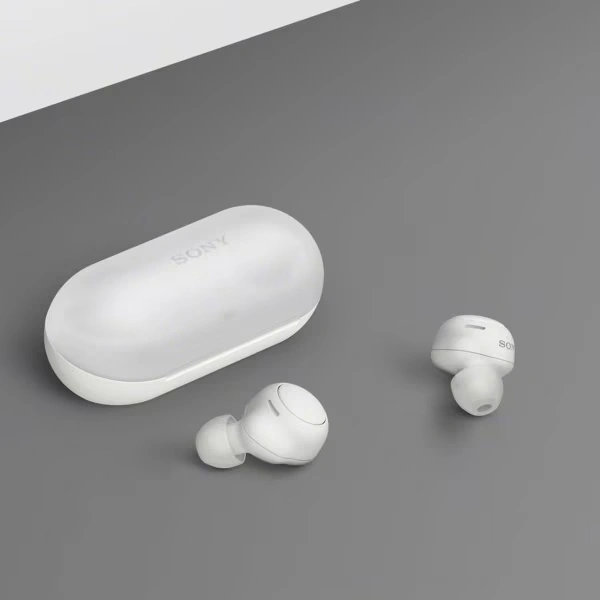 Беспроводные наушники Sony WF-C500, White. Фото 5