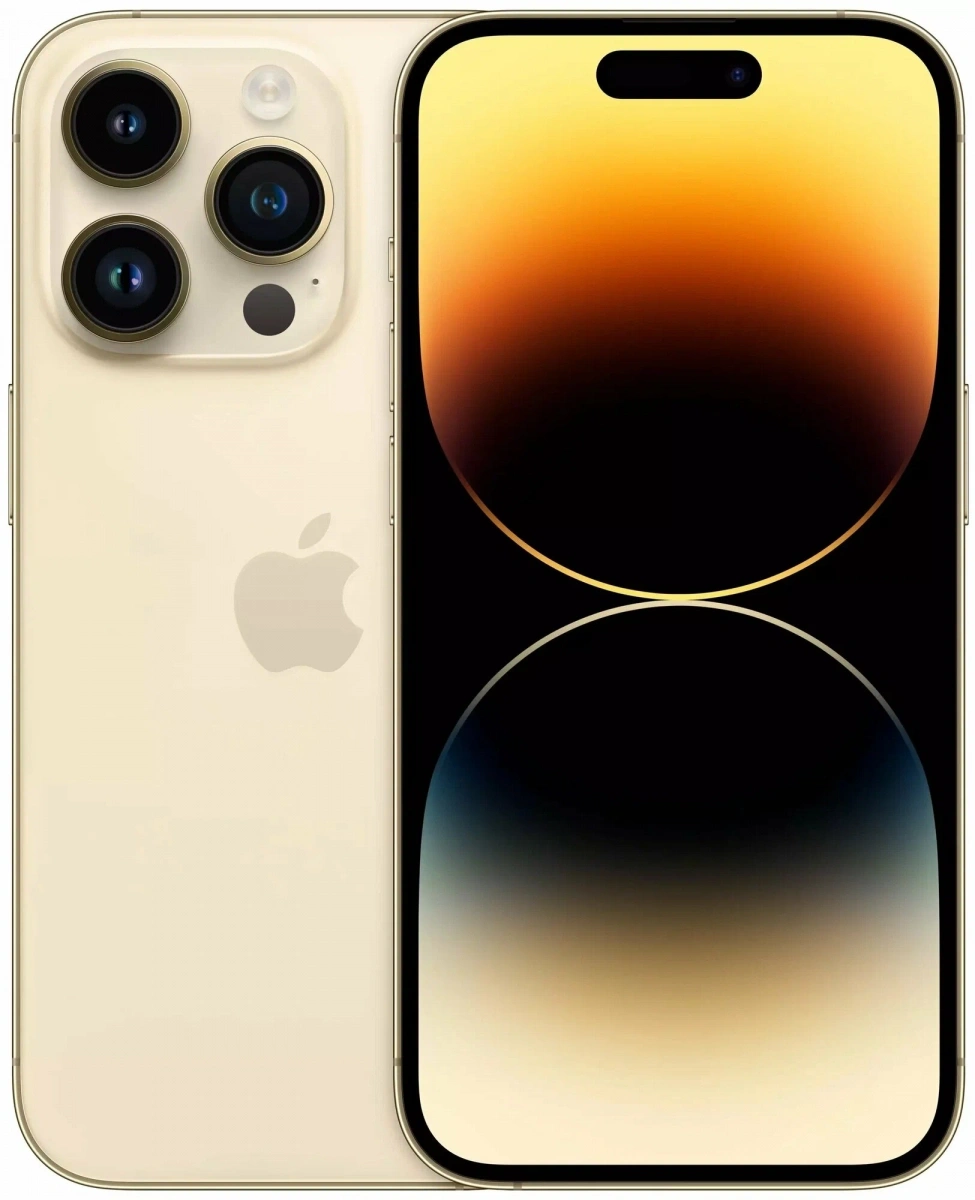 Смартфон Apple iPhone 14 Pro 256Gb Золотой (esim+sim) (Уцененный товар). Фото 1