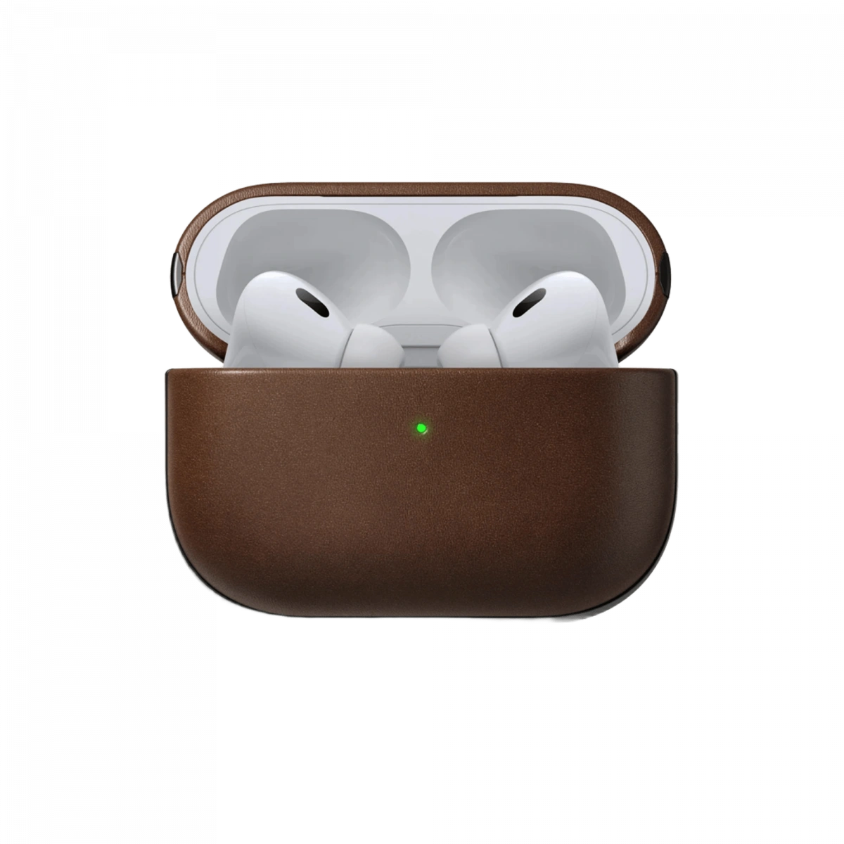 Чехол Nomad Leather Case для наушников AirPods Pro 2, Brown (NM01997085). Фото 1