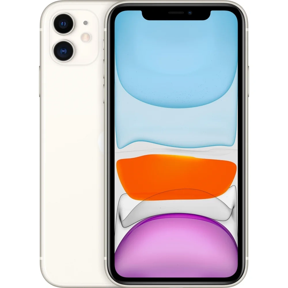 Смартфон  Apple iPhone 11 64Gb Белый  (Уцененный товар). Фото 2