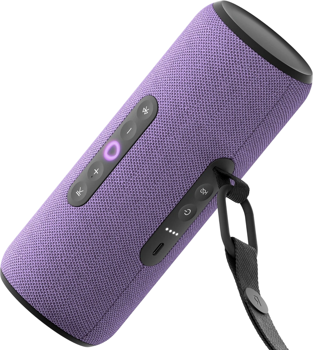 Умная колонка Яндекс Станция Стрит, Фиолетовый (YNDX-00030VIO). Фото 1