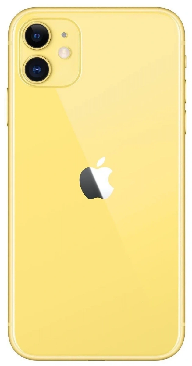 Смартфон Apple iPhone 11 64Gb Желтый (Уцененный товар). Фото 3