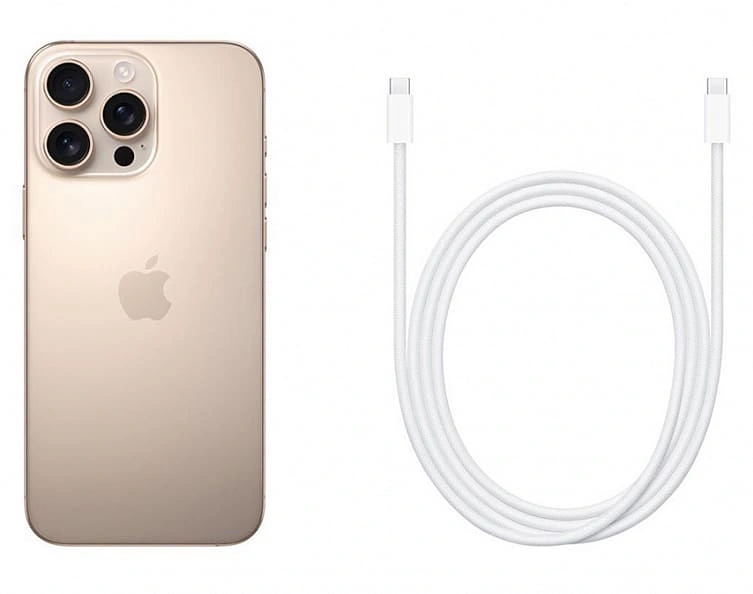 Смартфон Apple iPhone 16 Pro Max 512Gb Desert Titanium (Dual SIM) (Без RuStore). Фото 5