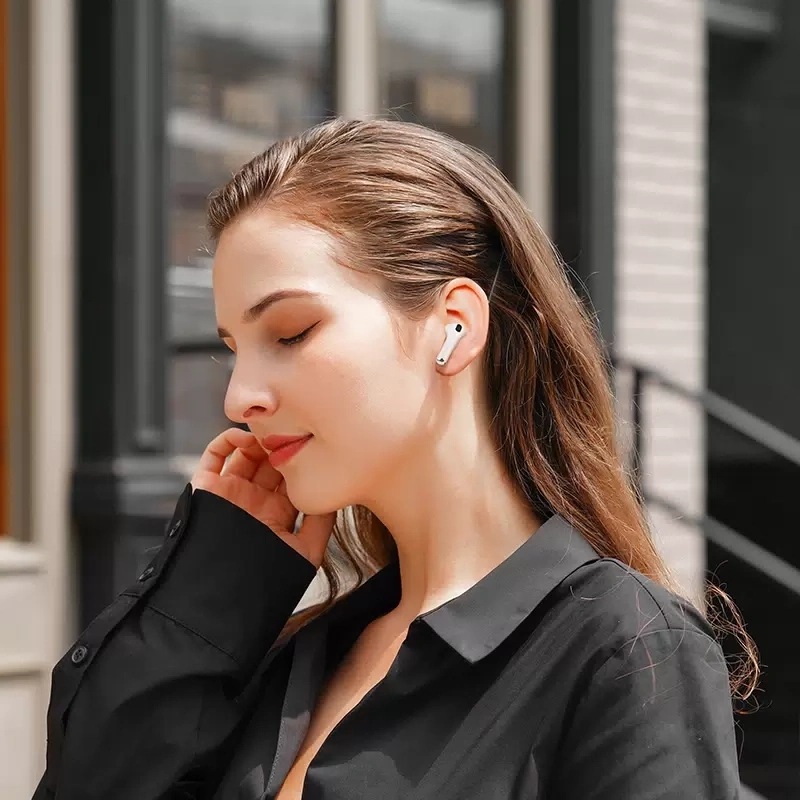 Беспроводные наушники Hoco EW64 TWS, Белые. Фото 6