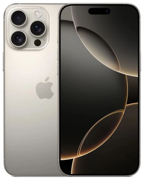 Смартфон Apple iPhone 16 Pro Max 256Gb Natural Titanium (eSIM+SIM). Фото 1