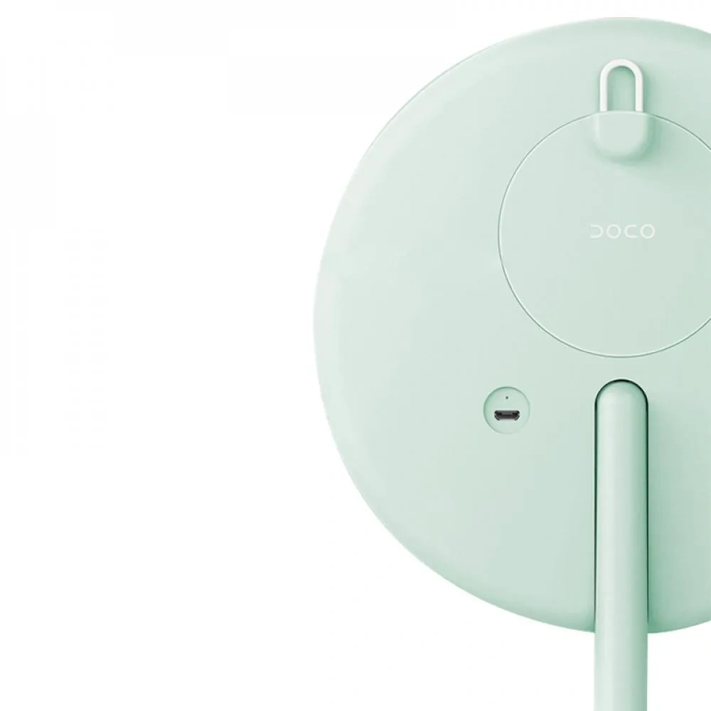 Зеркало для макияжа DOCO LED Make-up Mirror Pro, Mint Green (M002). Фото 3