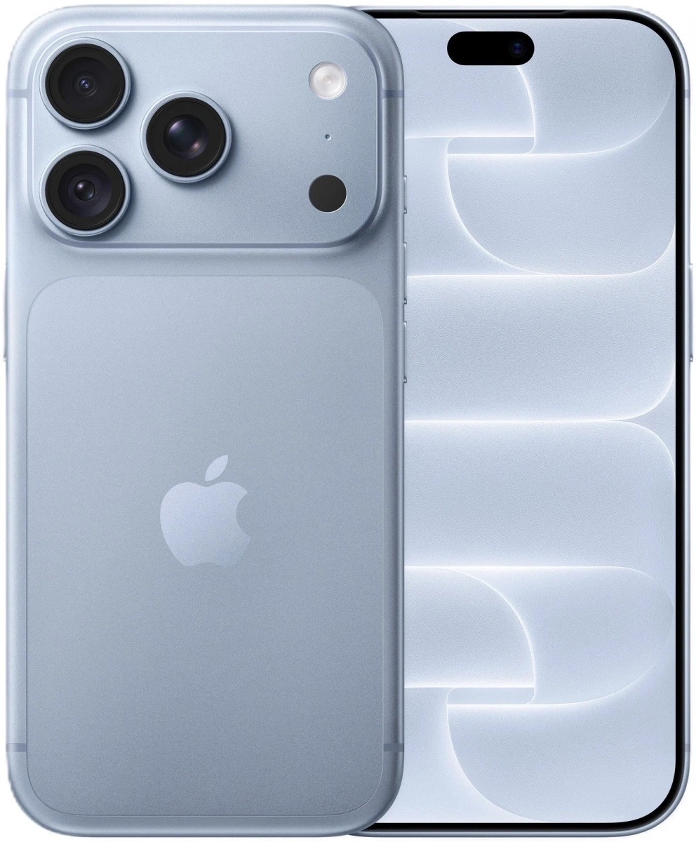 Смартфон Apple iPhone 18 Pro 256Гб, Голубой (eSIM+SIM) (Без RuStore). Фото 1