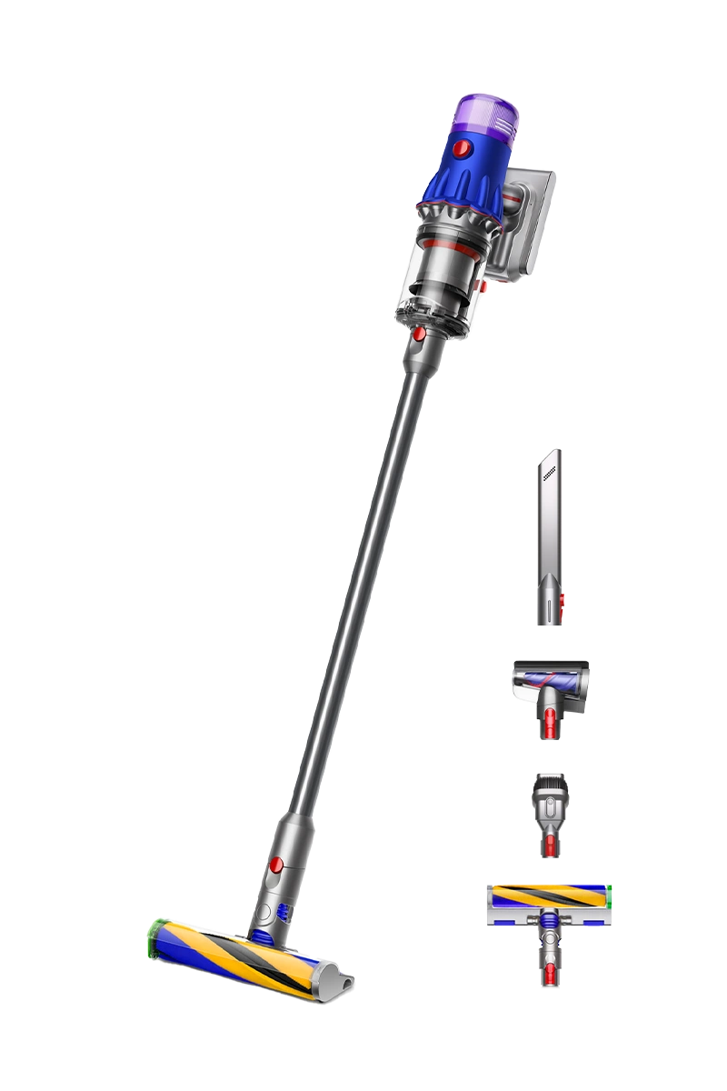 Беспроводной пылесос Dyson V12 Detect Slim Fluffy, Серебристый (SV46). Фото 1