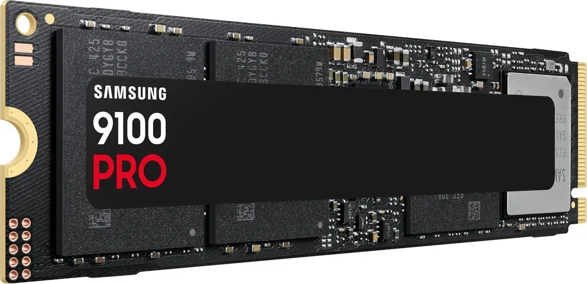 SSD накопитель Samsung 9100 Pro 1ТБ, M.2 2280, PCIe 5.0 x4, NVMe, M.2 (MZ-VAP1T0BW). Фото 4