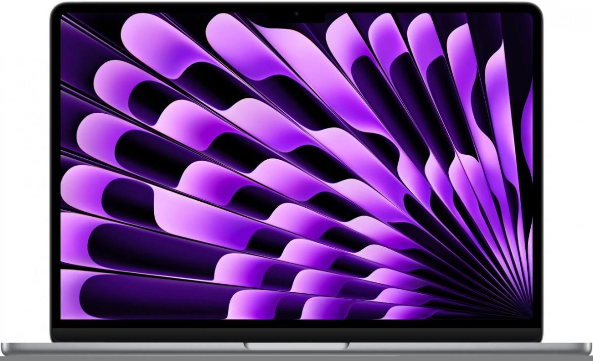 Apple MacBook Air 15" 2024 Space Gray (MRYM3) (M3 8C, 8 ГБ, 256 ГБ SSD). Фото 1