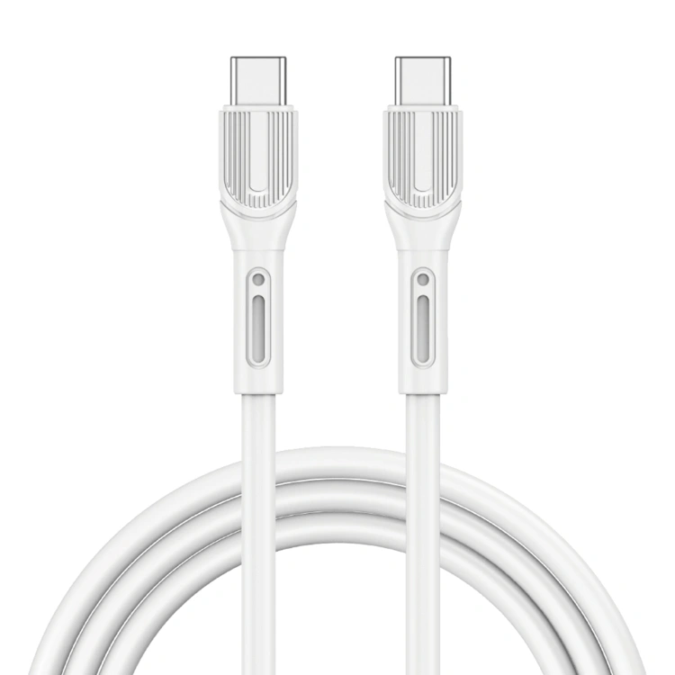 Кабель Wiwu Type-C to Type-C 100W,1м Wi-C005, Белый. Фото 1